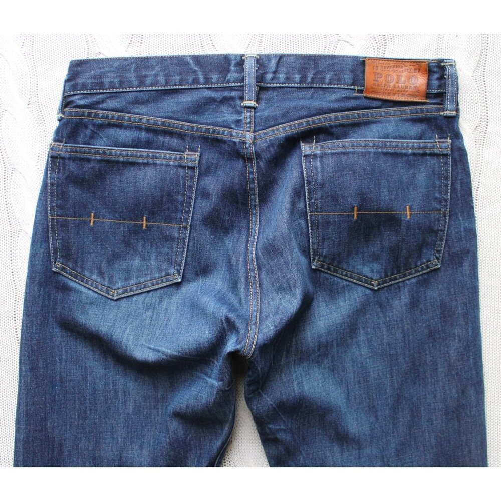 POLO RALPH LAUREN Men's Classic 867 Jeans, Size 33 x 30 - Picture 6 of 12